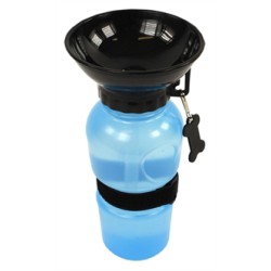 Drinkfles met waterbak