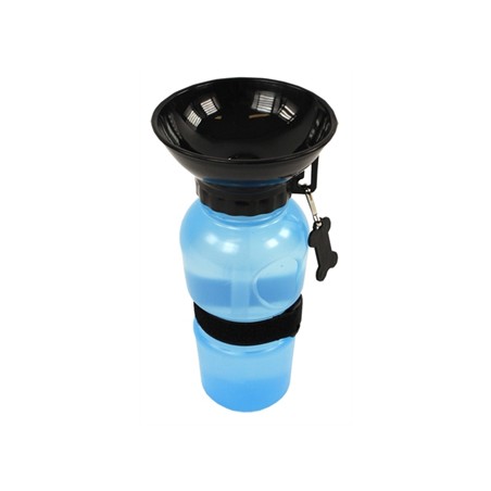 Drinkfles met waterbak